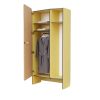 Шкаф для верхней одежды персонала во входную группу из коллекции мебели «НЕГА» (желтый) - «globural.ru» - Можайск