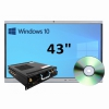 Интерактивная панель 43" (встроенный ПК, Win10) - «globural.ru» - Можайск
