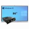 Интерактивная панель 86" (встроенный ПК Win10, Intel i5) - «globural.ru» - Можайск