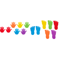 Набор следов "Отпечатки рук и ног" - «globural.ru» - Можайск