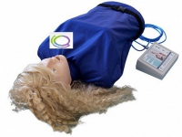 Тренажер-манекен "Ирина" (голова, торс) для отработки приемов сердечно-легочной реанимации (контроллер + тестовые режимы + светозвуковой индикатор) - «globural.ru» - Можайск
