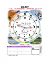 DIE ZEIT. Наглядные пособия по немецкому языку - «globural.ru» - Можайск