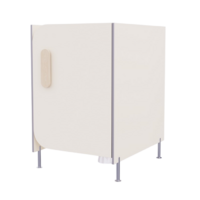 Гигиеническая кабинка из коллекции «НЕГА» (цвет бежевый) - «globural.ru» - Можайск