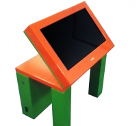 Интерактивный стол с поднимающимся монитором 24" на Android - «globural.ru» - Можайск