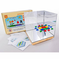 Игровой набор Фребеля "Мозаика геометрическая 3D" - «globural.ru» - Можайск