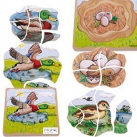 Развивающий пазл "Уточка" - «globural.ru» - Можайск