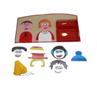 Дидактическое панно "Смешные человечки" - «globural.ru» - Можайск