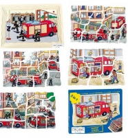 Развивающий пазл "Пожарная бригада" - «globural.ru» - Можайск