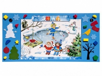 Светодинамическая тактильная панель "Зима" - «globural.ru» - Можайск