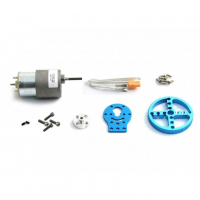 Ресурсный набор 37mm DC Motor Robot Pack-Blue - «globural.ru» - Можайск
