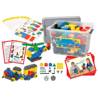 Конструктор STEM "Шестеренки" начальный уровень 600 деталей - «globural.ru» - Можайск