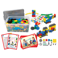 Конструктор STEM "Шестеренки" начальный уровень 800 деталей - «globural.ru» - Можайск