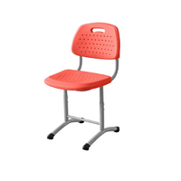 Стул ученический регулируемый по высоте из дутого пластика - «globural.ru» - Можайск