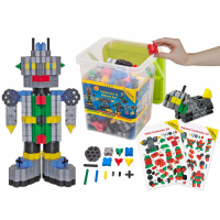 Конструктор "Роботы" 465 деталей - «globural.ru» - Можайск