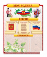 Стенд "Наша родина Россия" - «globural.ru» - Можайск