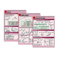 Комплект таблиц по геометрии "Планиметрия. Преобразования фигур. Координаты. Векторы"(10 табл, А1, лам) - «globural.ru» - Можайск