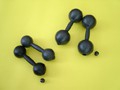 Гантели пластмассовые 0.8 кг с наполнителем - «globural.ru» - Можайск
