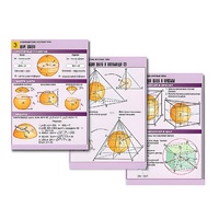 Комплект таблиц по геометрии "Стереометрия. Круглые тела" (10 табл., А1, лам.) - «globural.ru» - Можайск