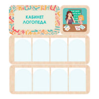 Стенд информации «Кабинет логопеда» 100.5 х 111 см - «globural.ru» - Можайск