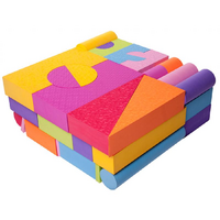 Конструктор мягкий 48 блоков ( вариант 3) - «globural.ru» - Можайск