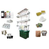 Комплект конструктор "Гидропонная установка 3 способа выращивания" 1260•300•2150мм - «globural.ru» - Можайск