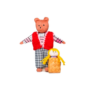 Набор шагающих кукол к сказке "Маша и медведь" - «globural.ru» - Можайск