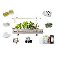 Комплект конструктор "Гидропонная установка 5 способов выращивания" 1250•260•720мм - «globural.ru» - Можайск