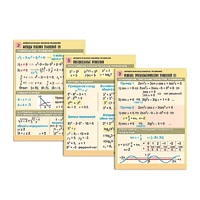Комплект таблиц "Алгебра и начала анализа. Уравнения" (10 табл., формат А1, лам) - «globural.ru» - Можайск