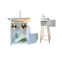 Школьная метеостанция с будкой (на стойках) - «globural.ru» - Можайск