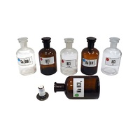 Набор склянок для растворов 250 мл. (с притертой пробкой) - «globural.ru» - Можайск