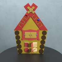 Бизиборд "Избушка" - «globural.ru» - Можайск