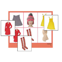 Лото "Одежда" (4 планшета, 24 карточки, цветное, ламинированное) - «globural.ru» - Можайск