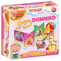 Комплект развивающих игр 3-5 лет. 3D домино (3-5 лет) - «globural.ru» - Можайск