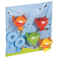 Дидактическое панно "Рыбки" (ВИК) - «globural.ru» - Можайск