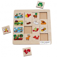 Развивающий пазл "Среда обитания" - «globural.ru» - Можайск