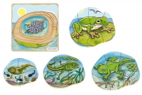 Развивающий пазл "Лягушка" - «globural.ru» - Можайск