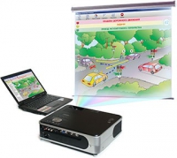 Диск с электронными плакатами, презентациями (электронный учебник) по правилам дорожного движения (72 темы) - «globural.ru» - Можайск