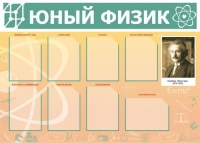 Стенд "Юный физик" (вариант 1) - «globural.ru» - Можайск