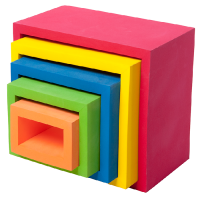 Конструктор мягкий 5 блоков - «globural.ru» - Можайск