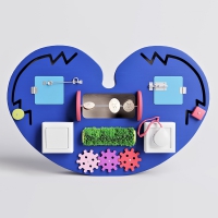Бизиборд "Большое синее сердце" - «globural.ru» - Можайск