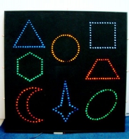 Интерактивная панель "Цветные фигуры-8" (вариант 2) - «globural.ru» - Можайск