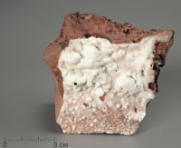 Ванадинит с пироморфитом и кальцитом - «globural.ru» - Можайск