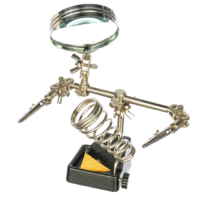 Держатель "Третья рука" с лупой - «globural.ru» - Можайск