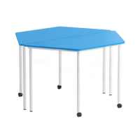 Комплект столов - трапеция (нерегулируемый) на 2 -х колесах - «globural.ru» - Можайск