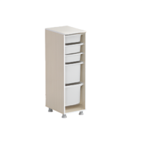 Стеллаж с лотками Робик 001 (дуб молочный) - «globural.ru» - Можайск