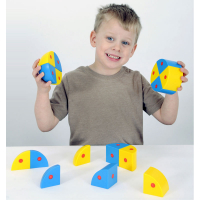 Набор Полидрон Магнитные блоки 3D "Сферы и цилиндры" - «globural.ru» - Можайск