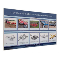 Электрифицированный светодинамический стенд «Почвообрабатывающие машины» - «globural.ru» - Можайск