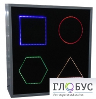 Интерактивная панель «Цветные фигуры-4» (вариант 3) - «globural.ru» - Можайск