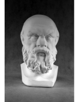Гипсовая голова Сократ - «globural.ru» - Можайск