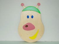 Тактильная панель "Голова гусеницы" - «globural.ru» - Можайск